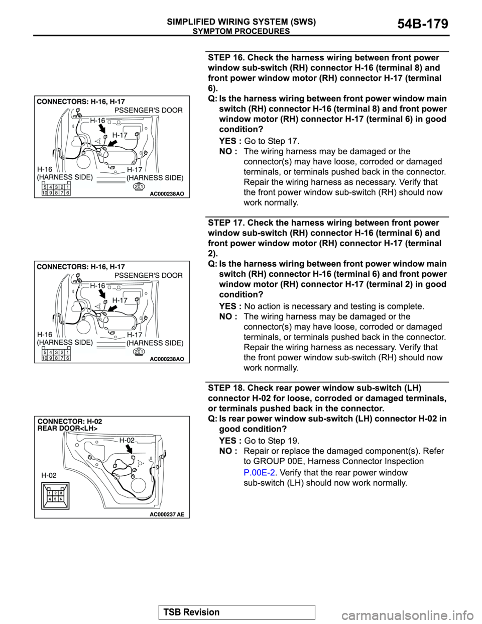 MITSUBISHI MONTERO 2004  Service Repair Manual 