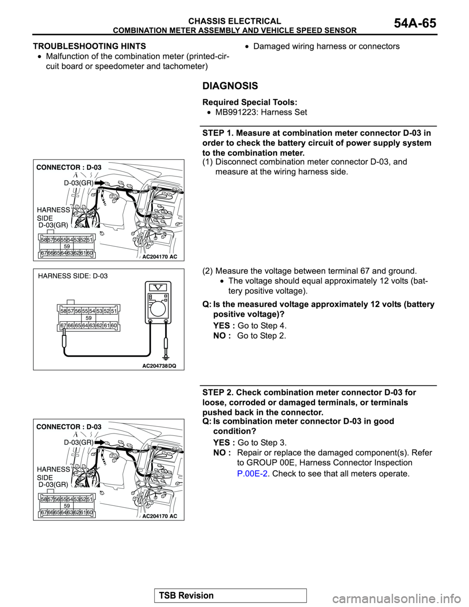 MITSUBISHI MONTERO 2004  Service Repair Manual 