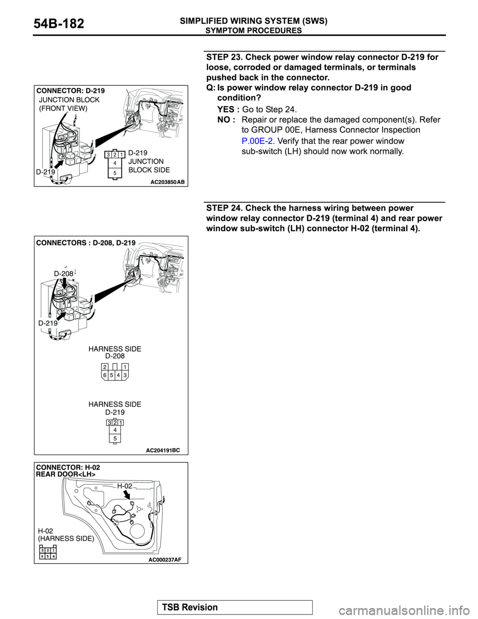 MITSUBISHI MONTERO 2004  Service Repair Manual 