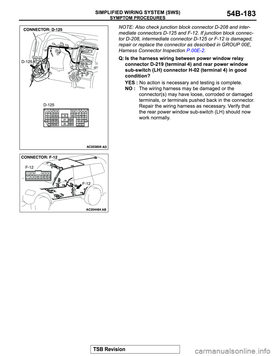 MITSUBISHI MONTERO 2004  Service Repair Manual 