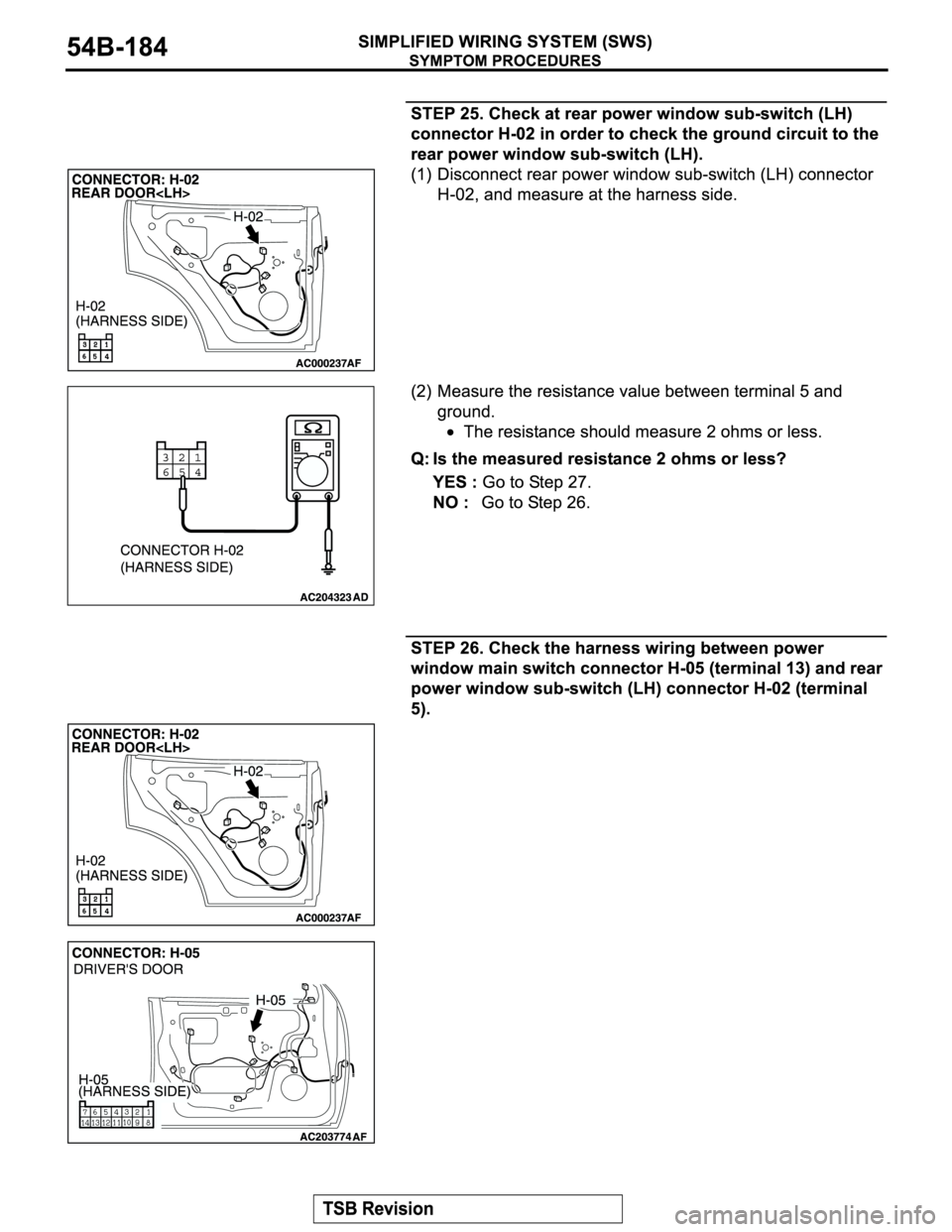 MITSUBISHI MONTERO 2004  Service Repair Manual 