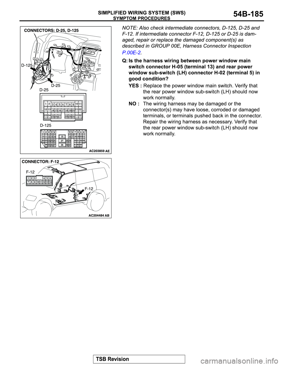 MITSUBISHI MONTERO 2004  Service Repair Manual 