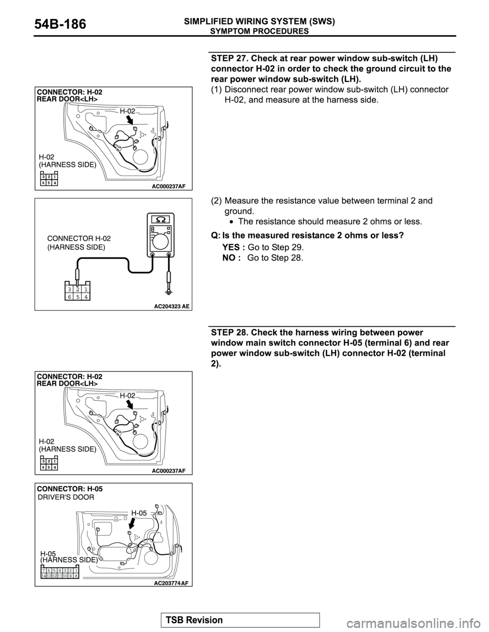 MITSUBISHI MONTERO 2004  Service Repair Manual 