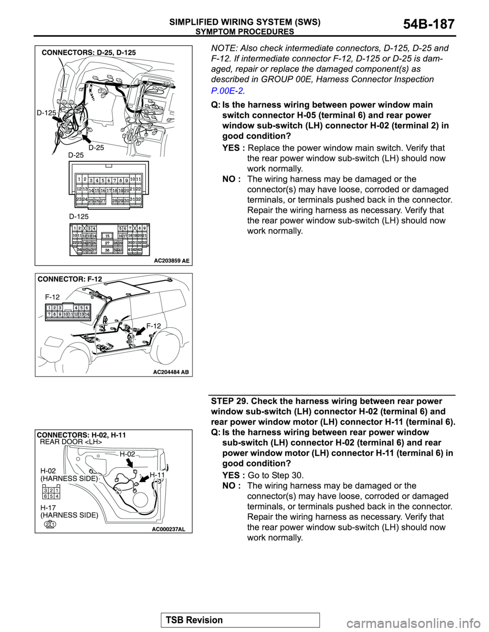MITSUBISHI MONTERO 2004  Service Repair Manual 