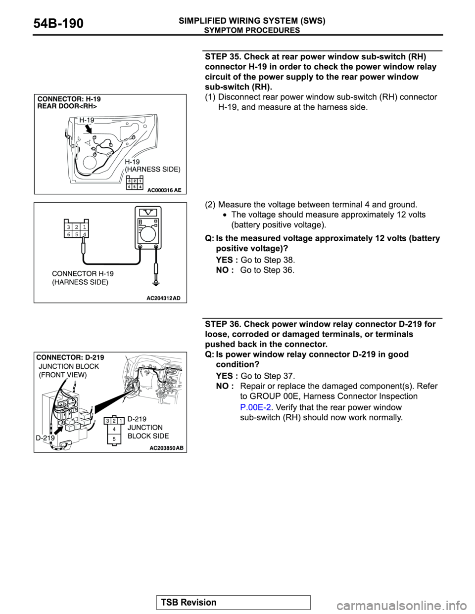 MITSUBISHI MONTERO 2004  Service Repair Manual 
