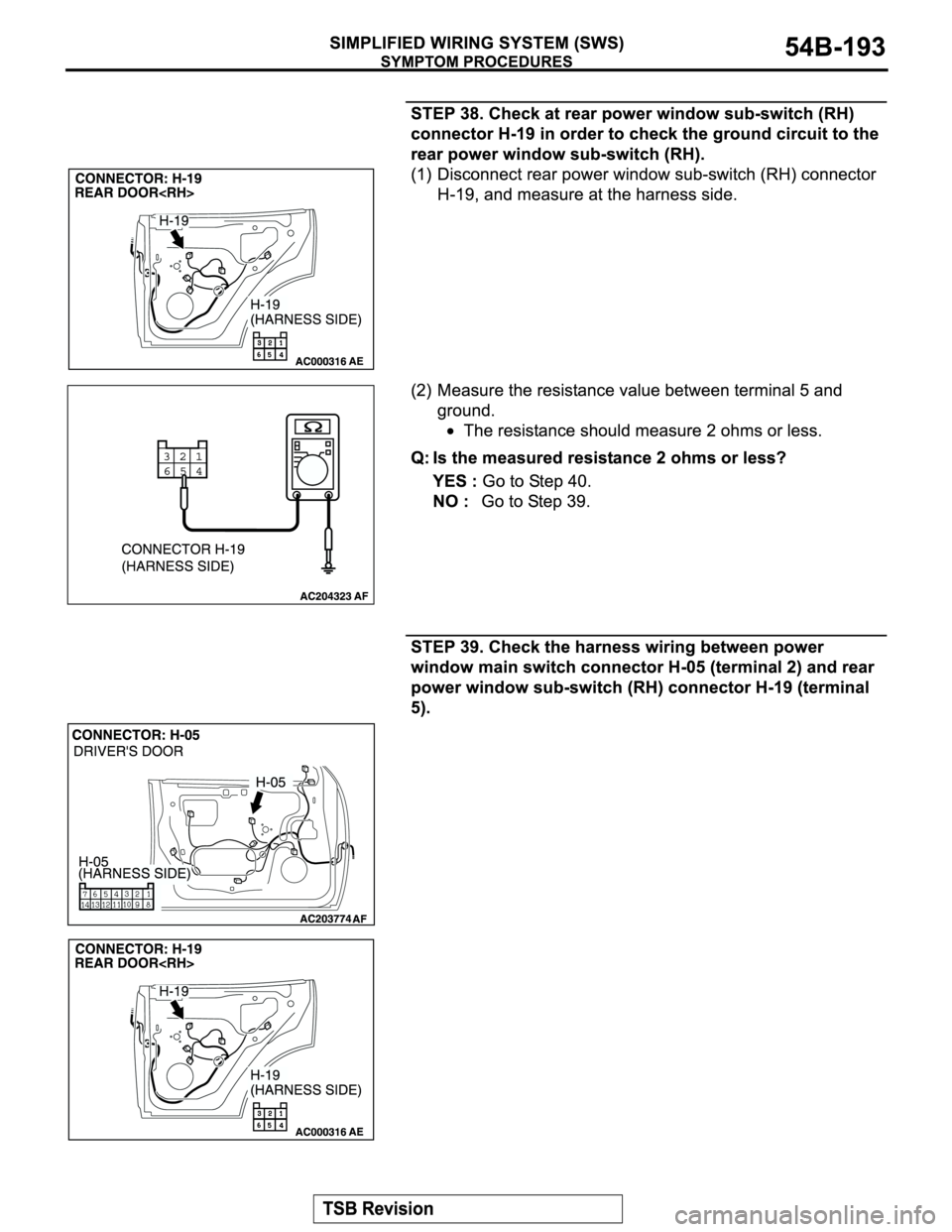 MITSUBISHI MONTERO 2004  Service Repair Manual 