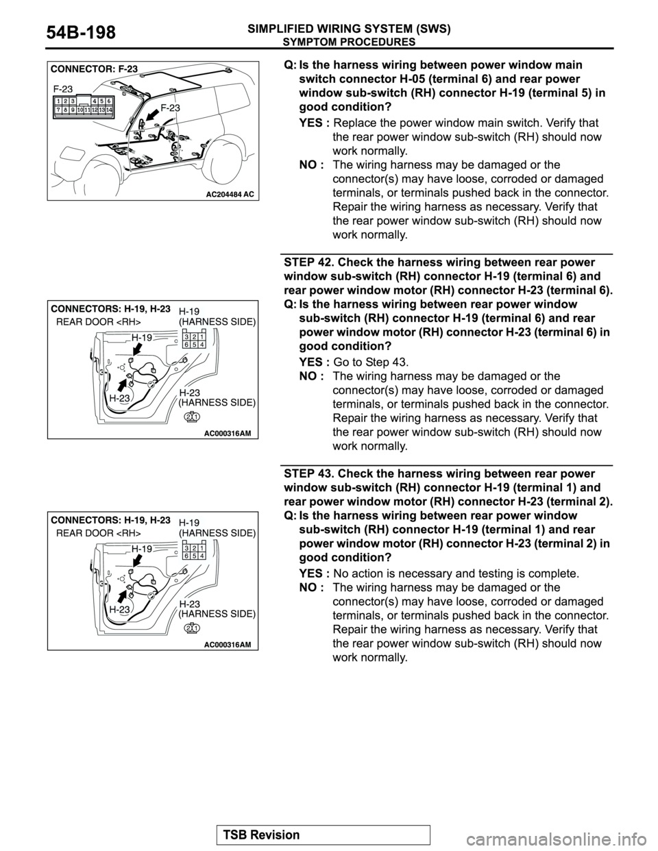 MITSUBISHI MONTERO 2004  Service Repair Manual 