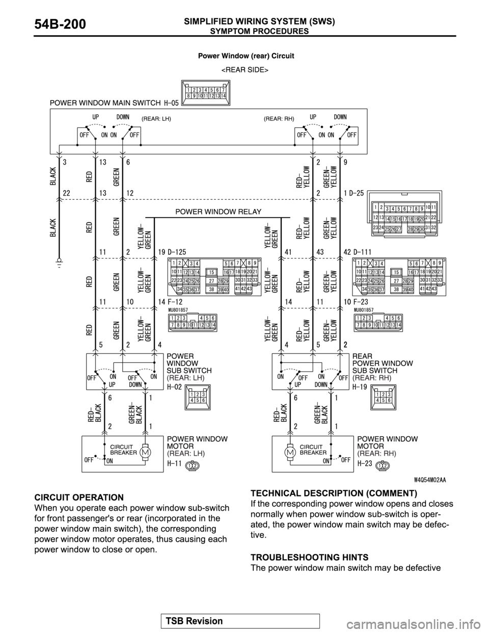 MITSUBISHI MONTERO 2004  Service Repair Manual 