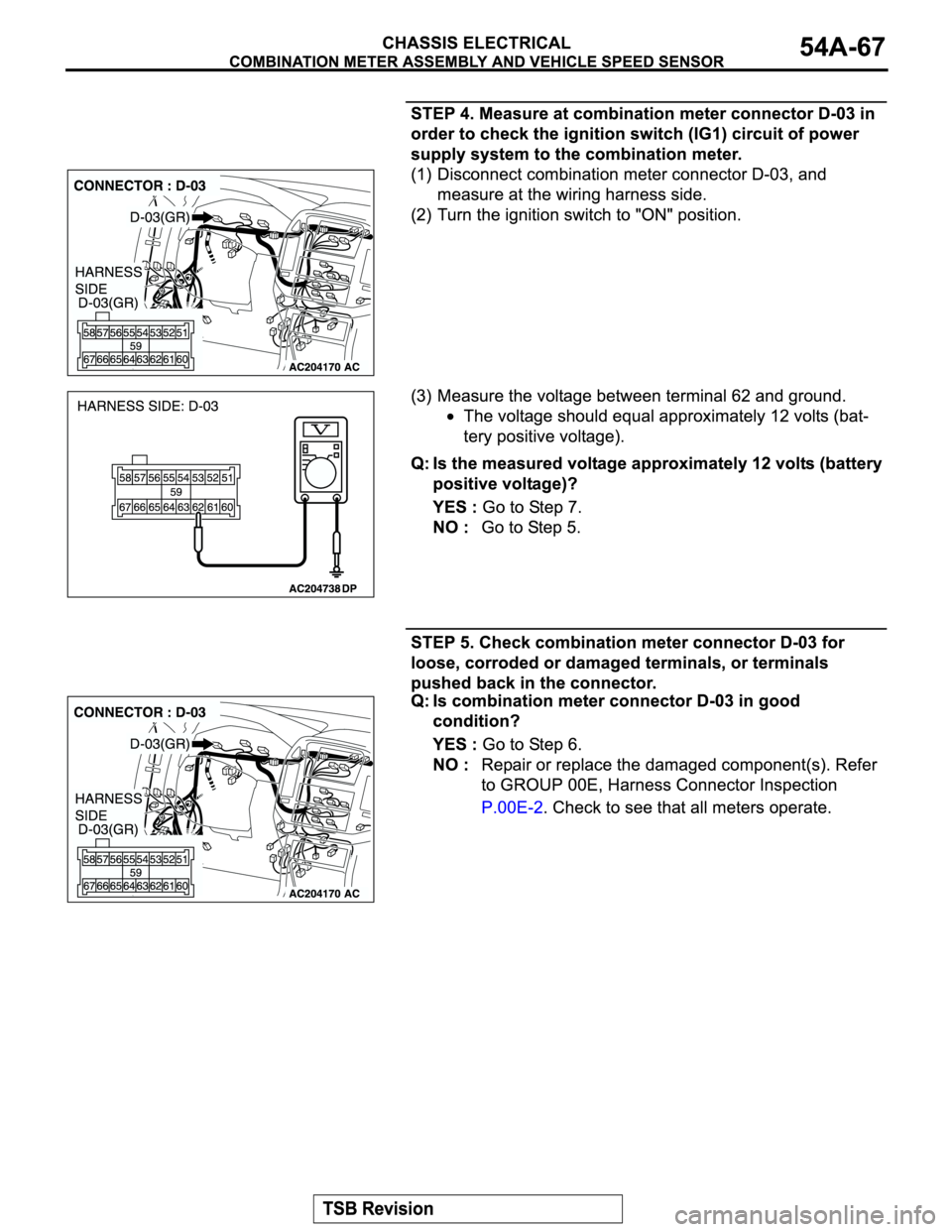 MITSUBISHI MONTERO 2004  Service Repair Manual 