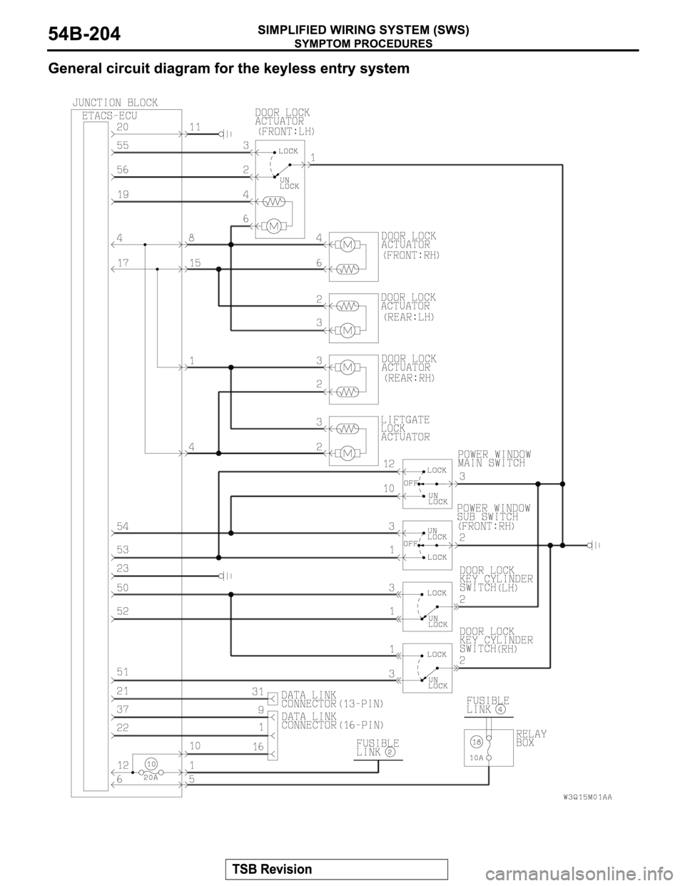 MITSUBISHI MONTERO 2004  Service Repair Manual 