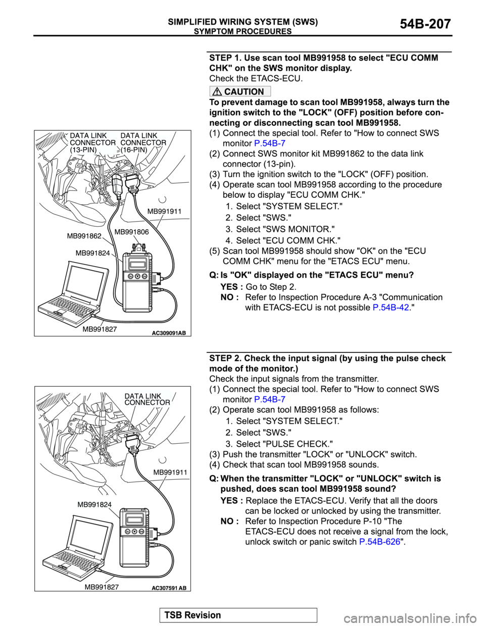 MITSUBISHI MONTERO 2004  Service Repair Manual 