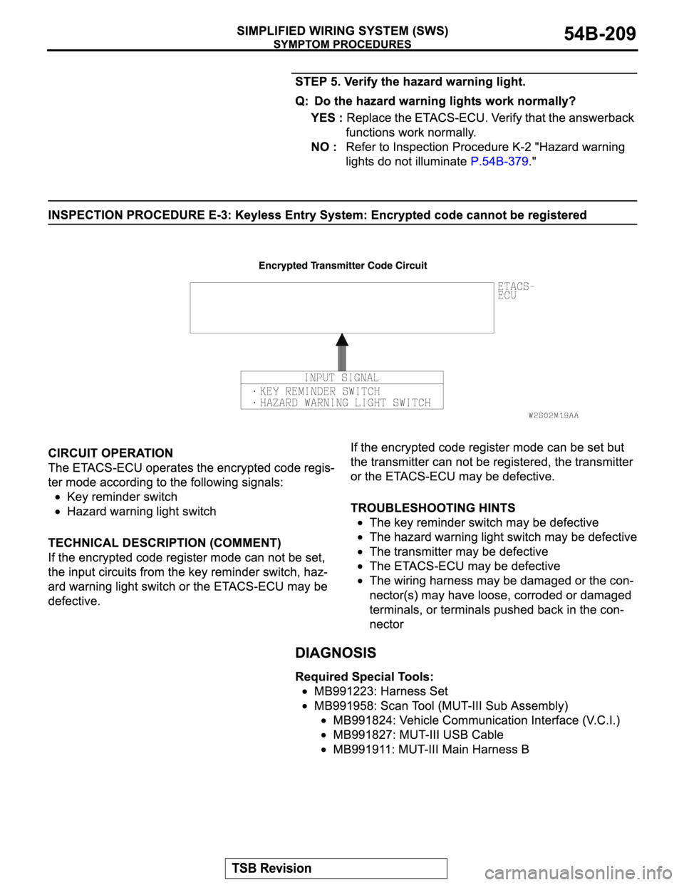 MITSUBISHI MONTERO 2004  Service Repair Manual 