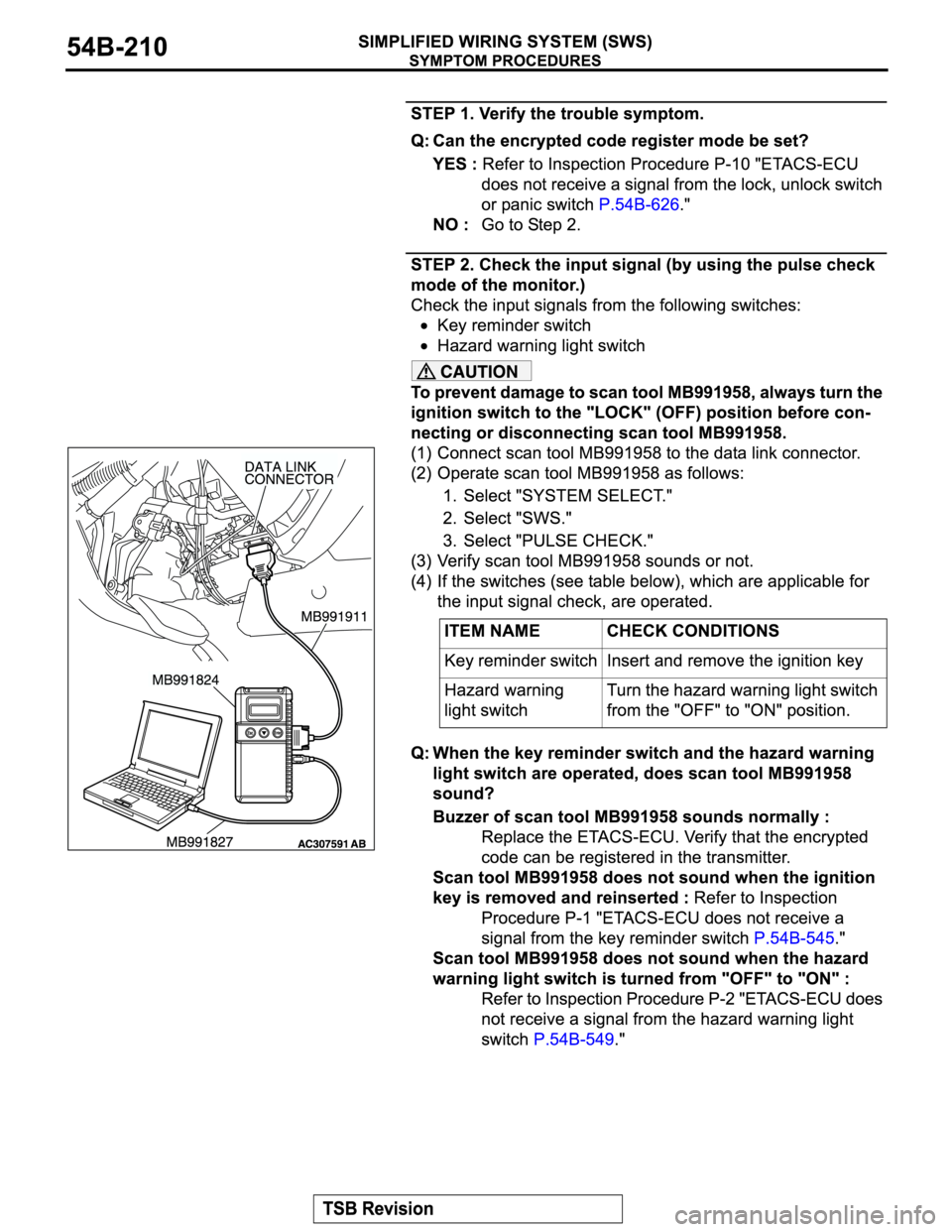 MITSUBISHI MONTERO 2004  Service Repair Manual 