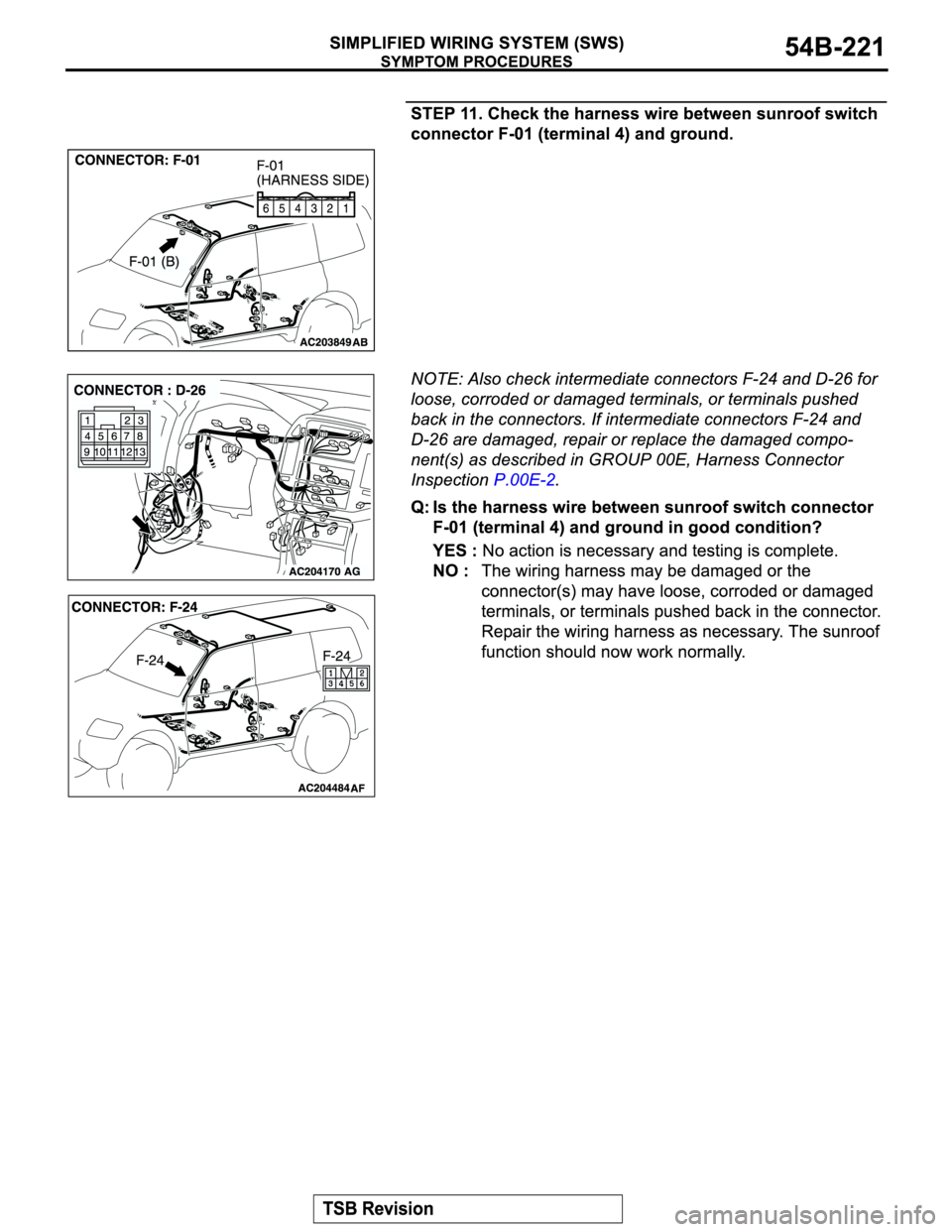 MITSUBISHI MONTERO 2004  Service Repair Manual 