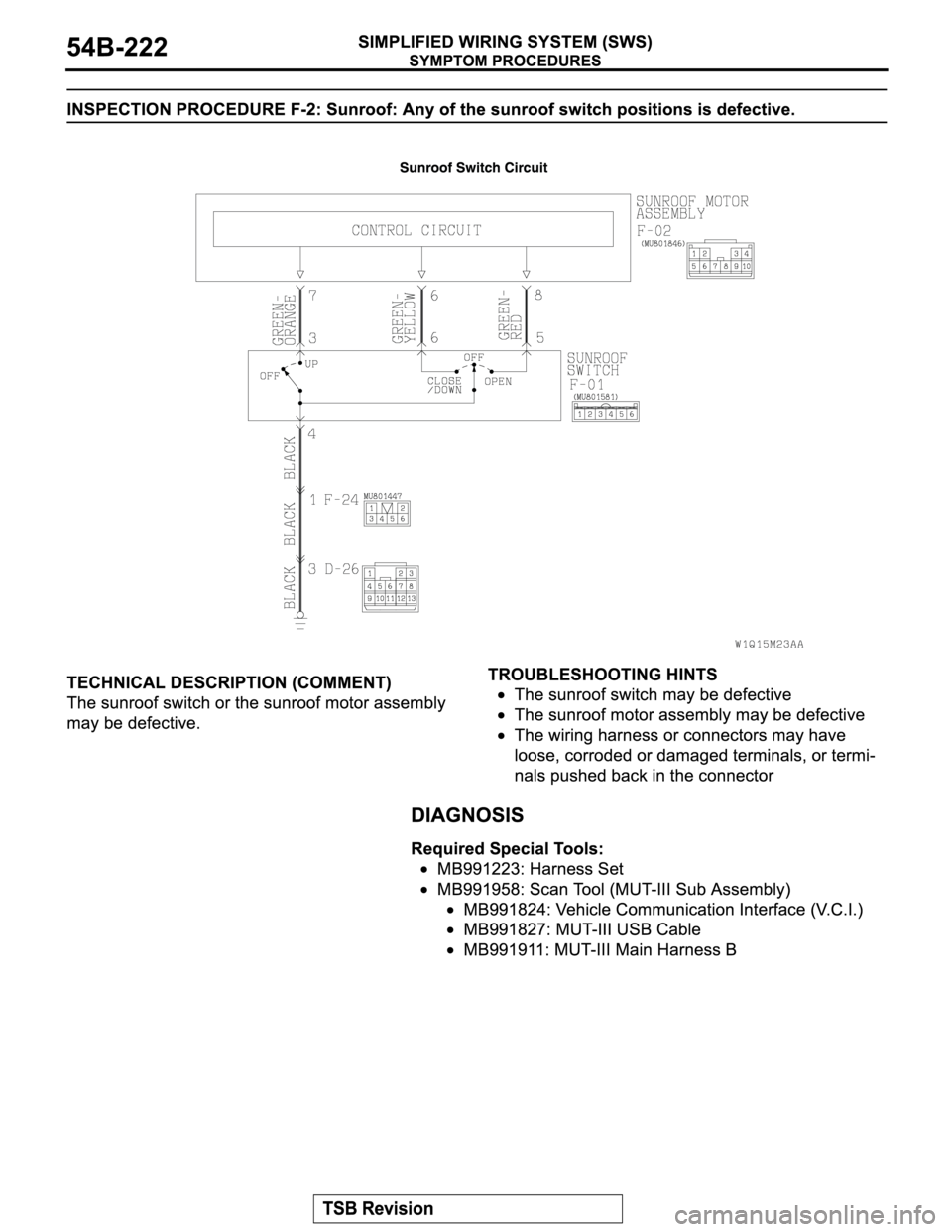 MITSUBISHI MONTERO 2004  Service Repair Manual 