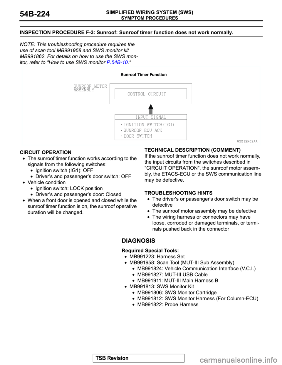 MITSUBISHI MONTERO 2004  Service Repair Manual 