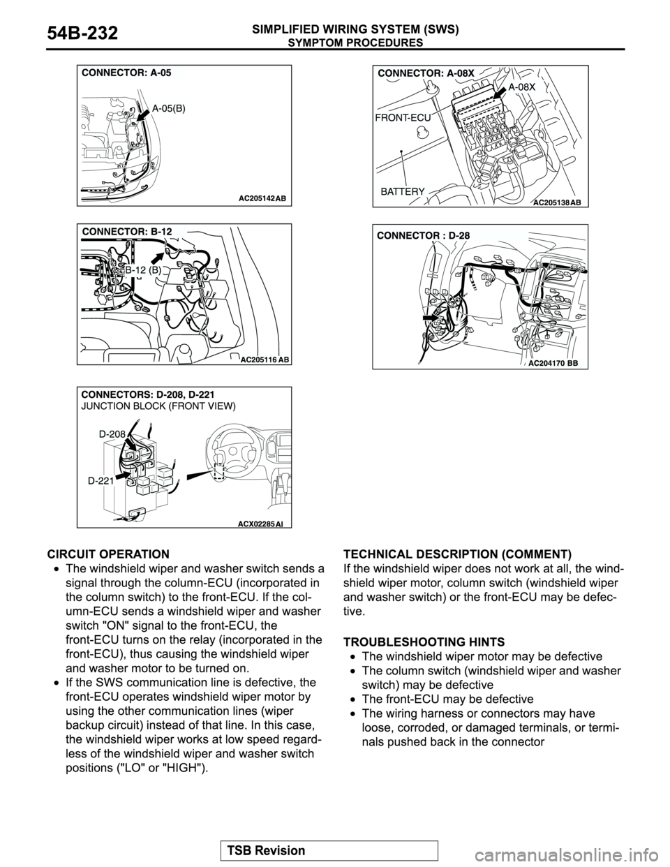 MITSUBISHI MONTERO 2004  Service Repair Manual 