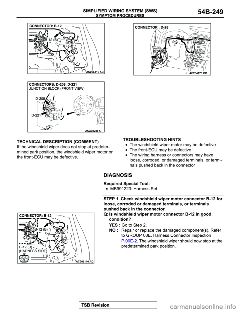 MITSUBISHI MONTERO 2004  Service Repair Manual 