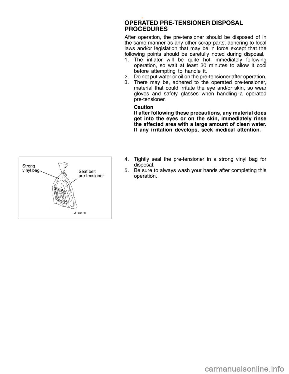 MITSUBISHI MONTERO 2000  Service Repair Manual S
eat belt
p re -te nsio ner
w
ww.W ork sh opM an uals .c o .u k
P urc h ased  f r o m  w ww.W ork sh opM an uals .c o .u k  