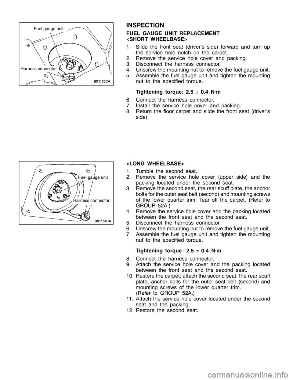 MITSUBISHI MONTERO 2000  Service Repair Manual H
arn ess co nnecto r F
uelg auge unit H
arn ess co nnecto r
w
ww.W ork sh opM an uals .c o .u k
P urc h ased  f r o m  w ww.W ork sh opM an uals .c o .u k   