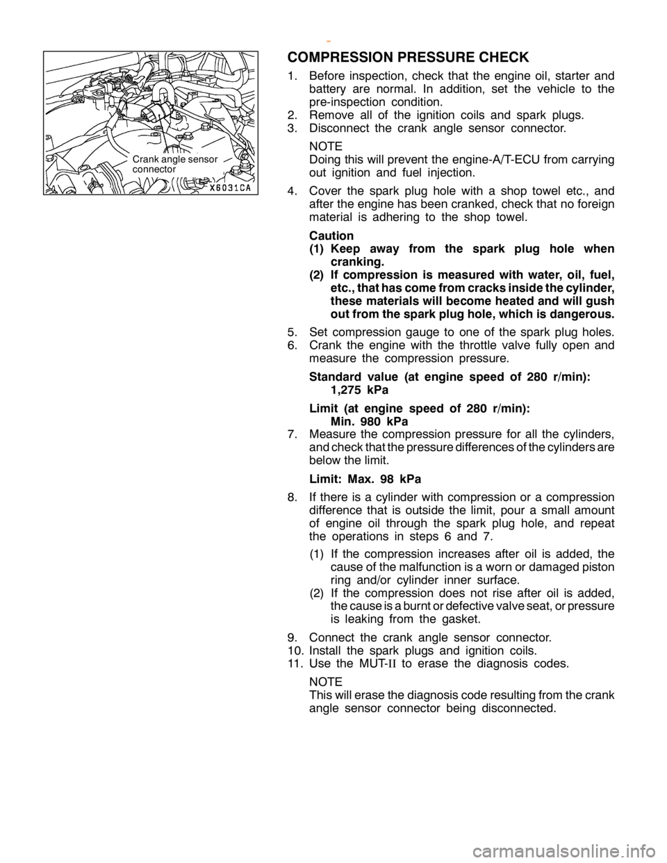 MITSUBISHI MONTERO 2000  Service Repair Manual 