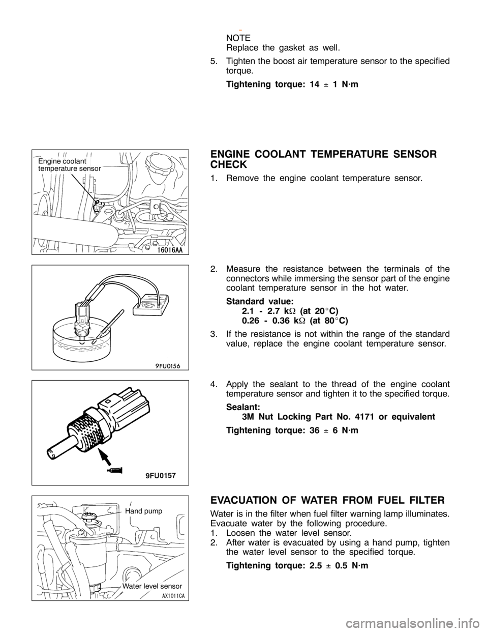 MITSUBISHI MONTERO 2000  Service Repair Manual H
and pum p W
ate r le ve lse nso r
w
ww.W ork sh opM an uals .c o .u k
P urc h ased  f r o m  w ww.W ork sh opM an uals .c o .u k     