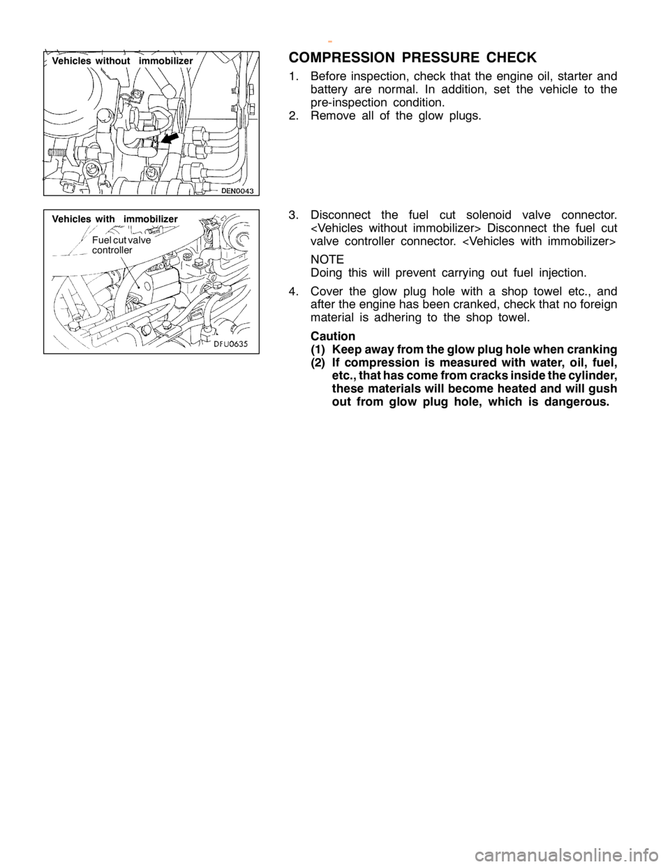 MITSUBISHI MONTERO 2000  Service Repair Manual 