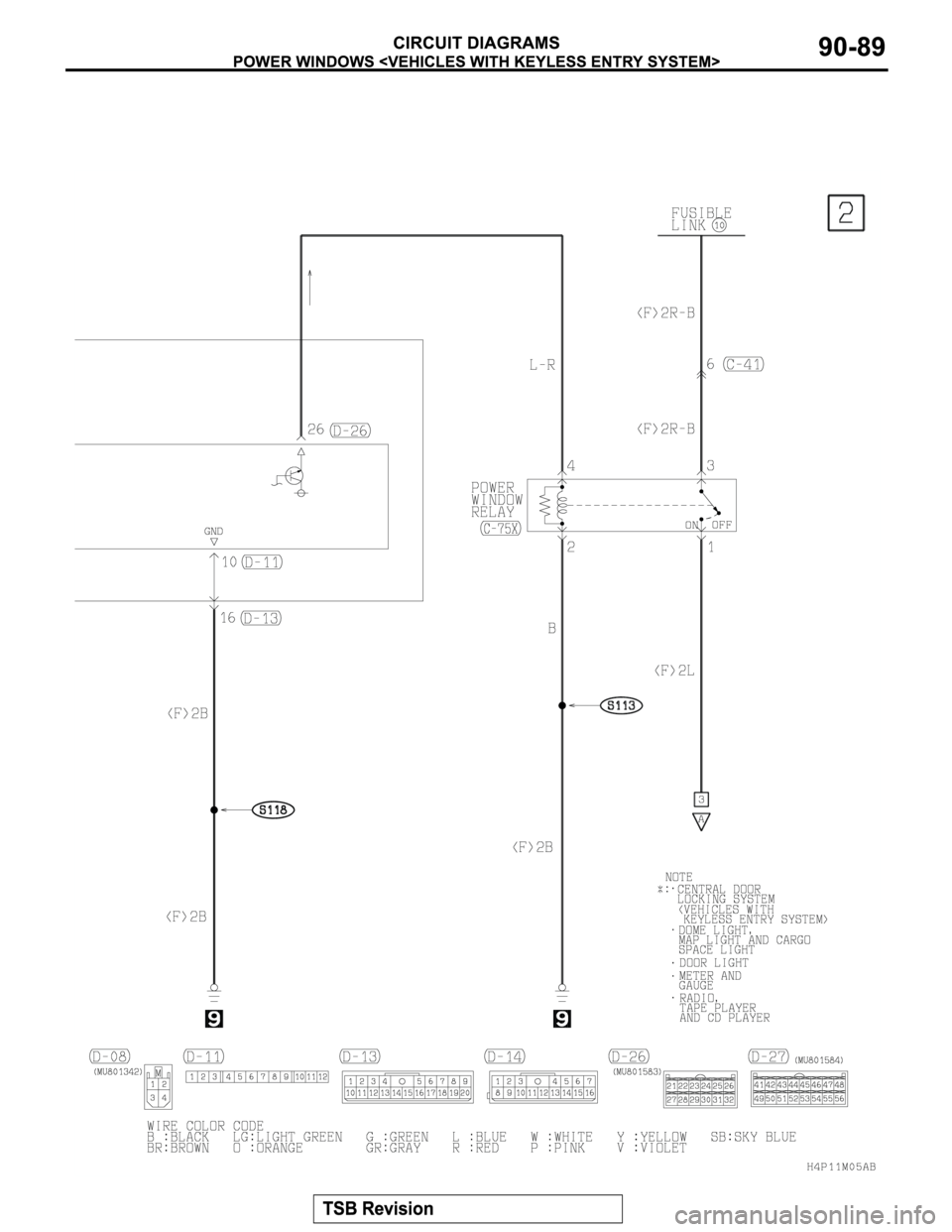 MITSUBISHI MONTERO SPORT 2004  Service Repair Manual 