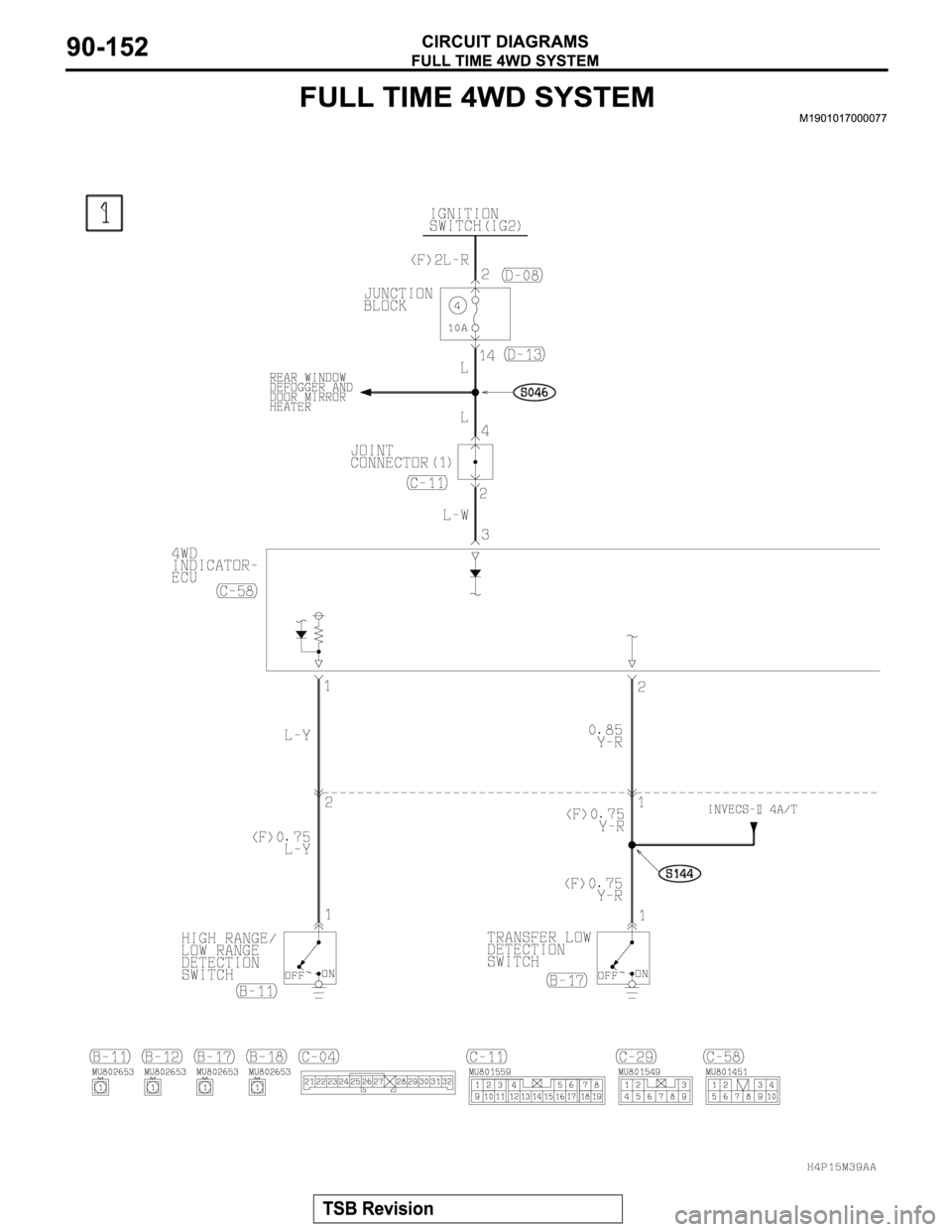 MITSUBISHI MONTERO SPORT 2004  Service Repair Manual 