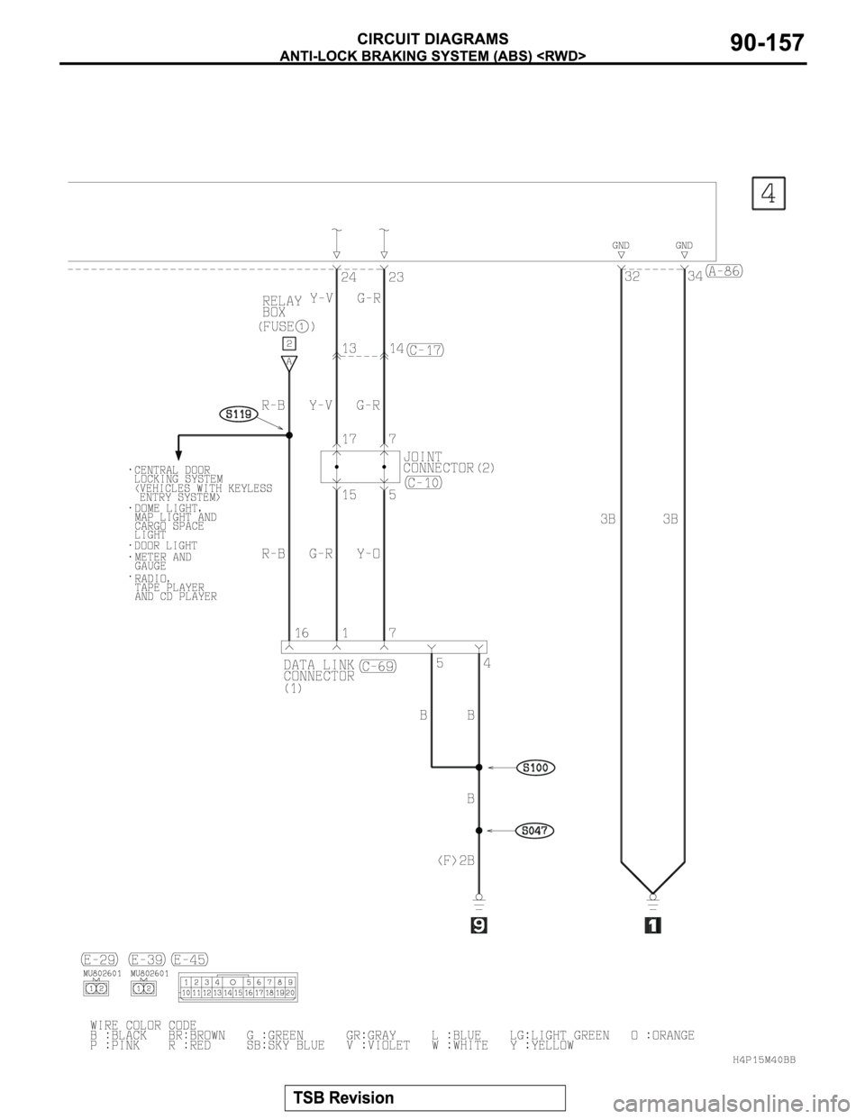 MITSUBISHI MONTERO SPORT 2004  Service Repair Manual 