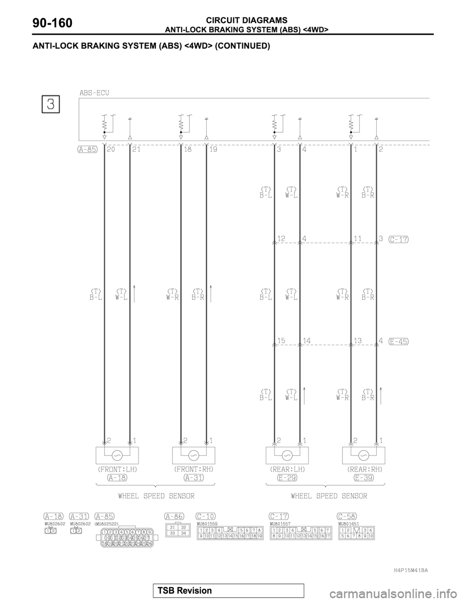 MITSUBISHI MONTERO SPORT 2004  Service Repair Manual 