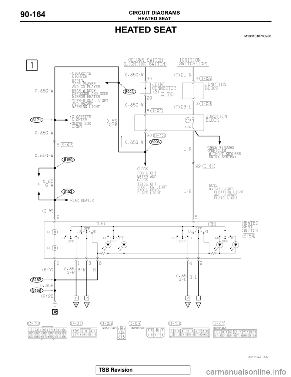 MITSUBISHI MONTERO SPORT 2004  Service Repair Manual 