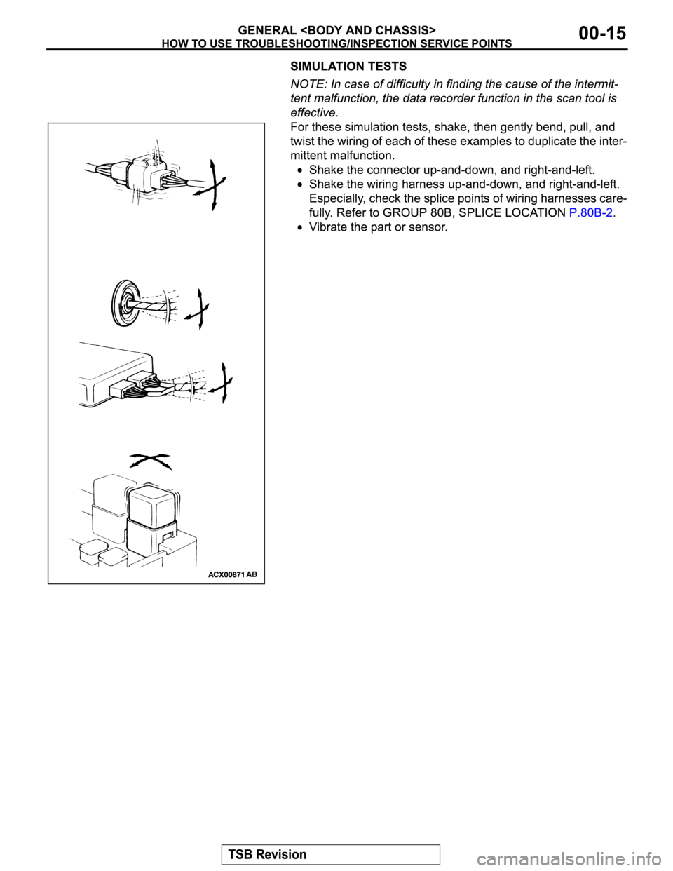 MITSUBISHI MONTERO SPORT 2004  Service Repair Manual 