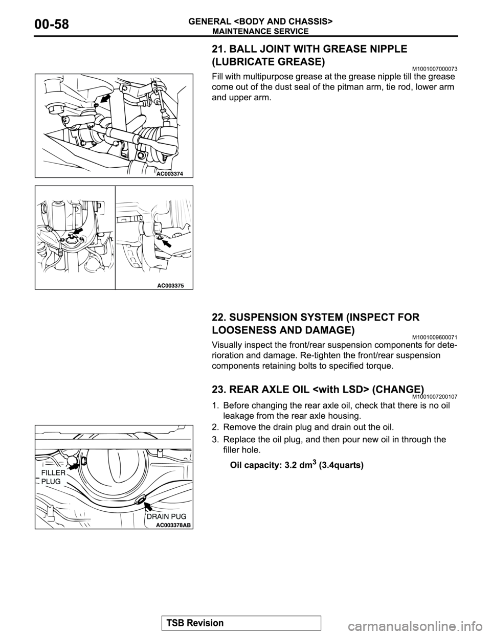 MITSUBISHI MONTERO SPORT 2004  Service Repair Manual 