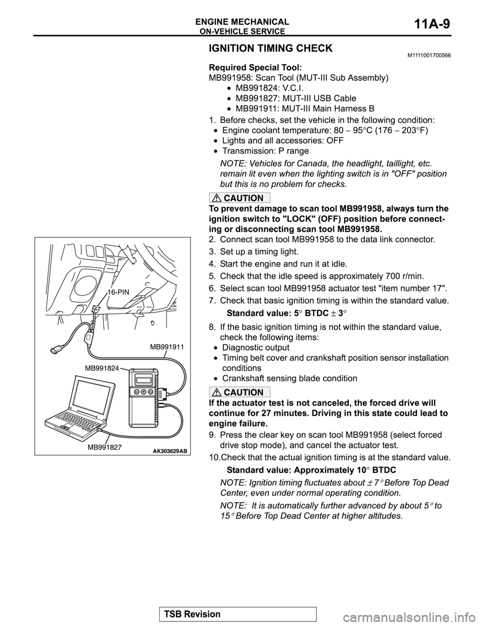 MITSUBISHI MONTERO SPORT 2004  Service Repair Manual 