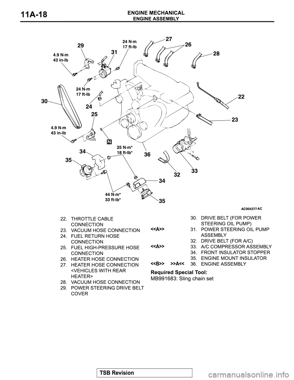 MITSUBISHI MONTERO SPORT 2004  Service Repair Manual 