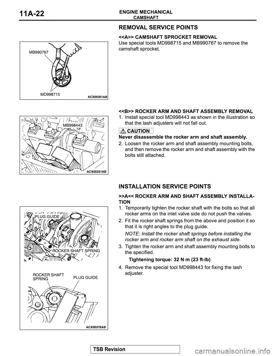 MITSUBISHI MONTERO SPORT 2004  Service Repair Manual 