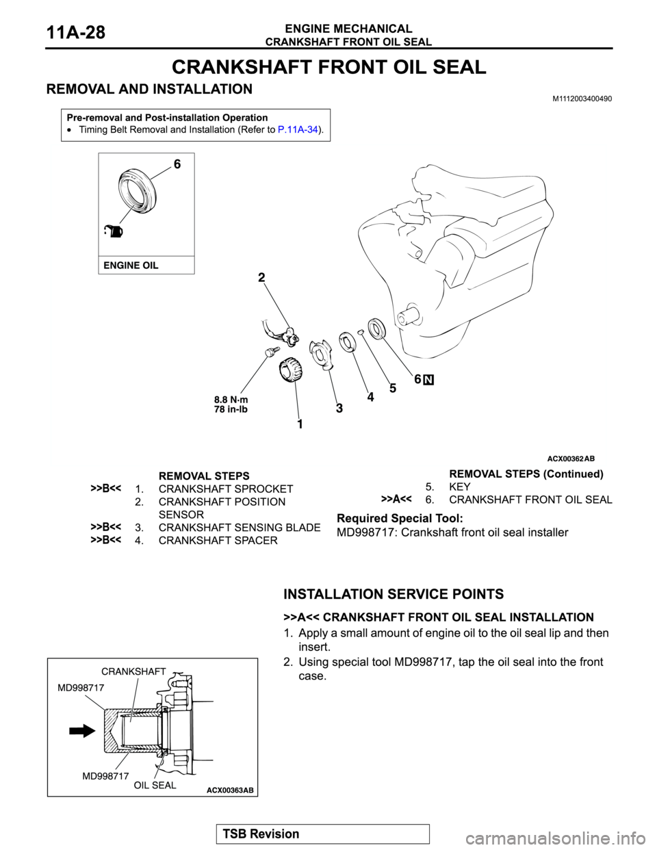 MITSUBISHI MONTERO SPORT 2004  Service Repair Manual 