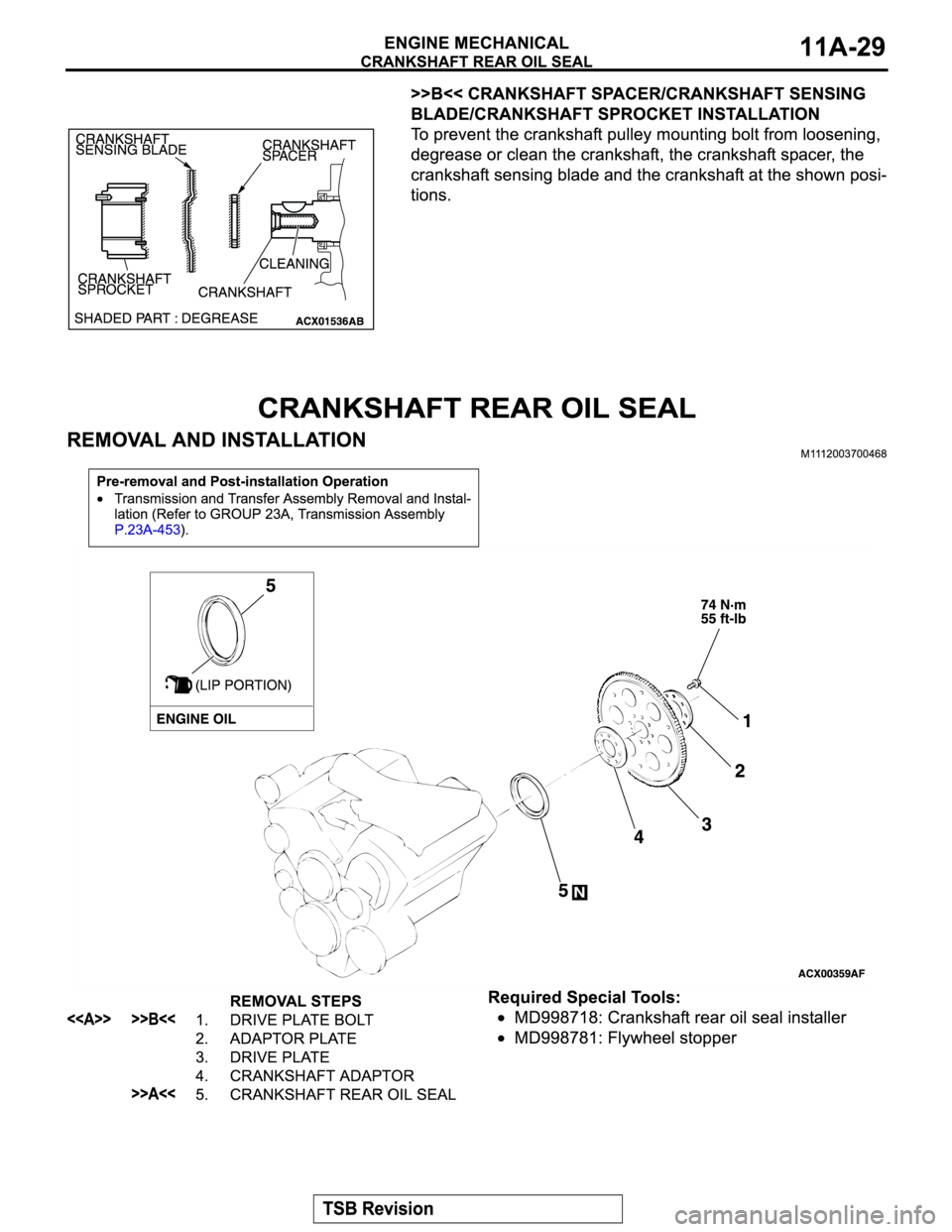 MITSUBISHI MONTERO SPORT 2004  Service Repair Manual 
