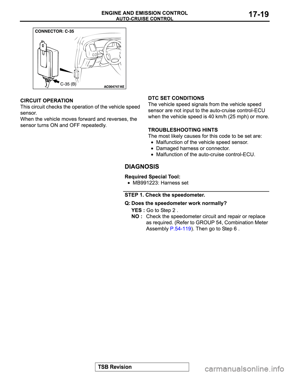 MITSUBISHI MONTERO SPORT 2004  Service Repair Manual 