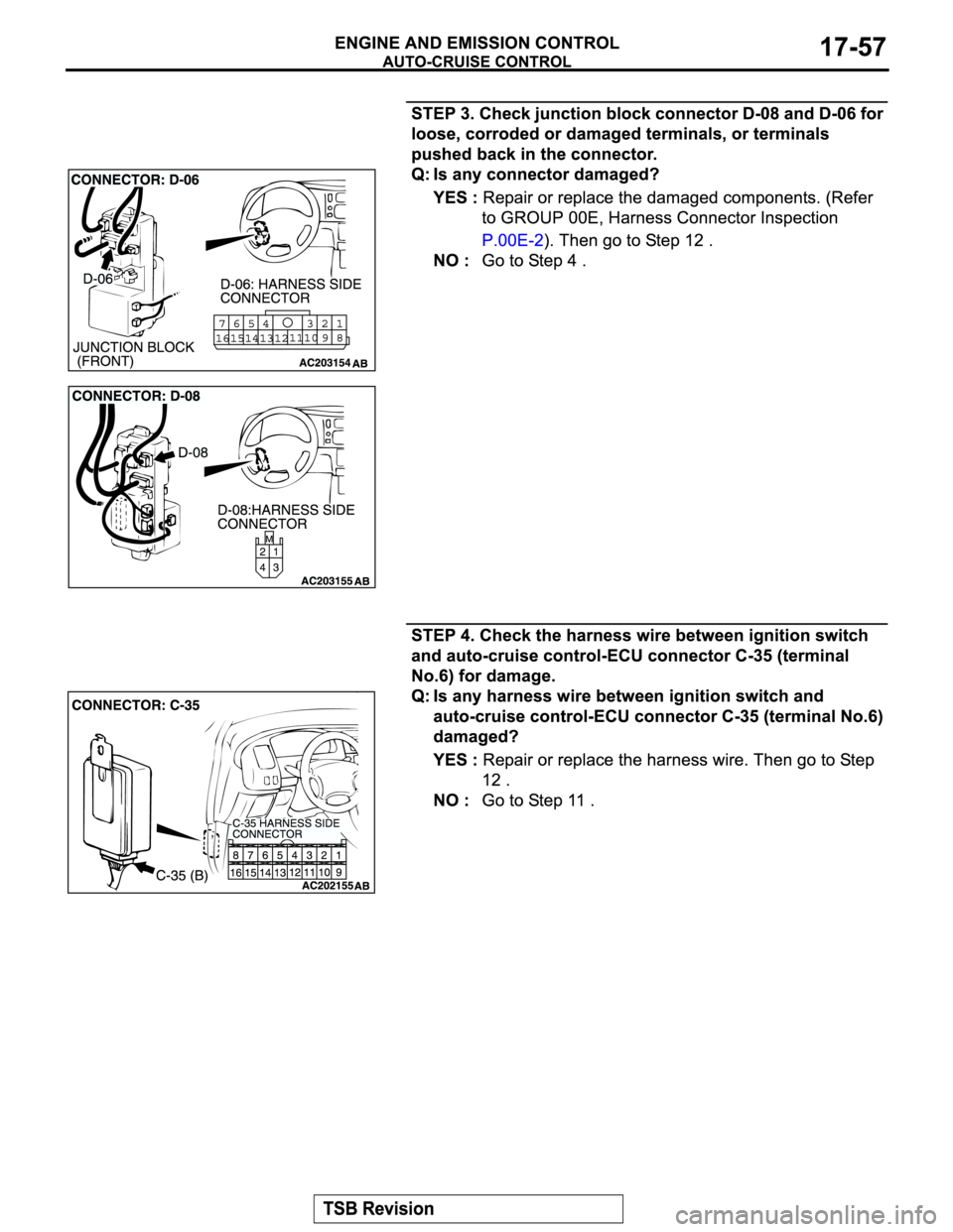 MITSUBISHI MONTERO SPORT 2004  Service Repair Manual 