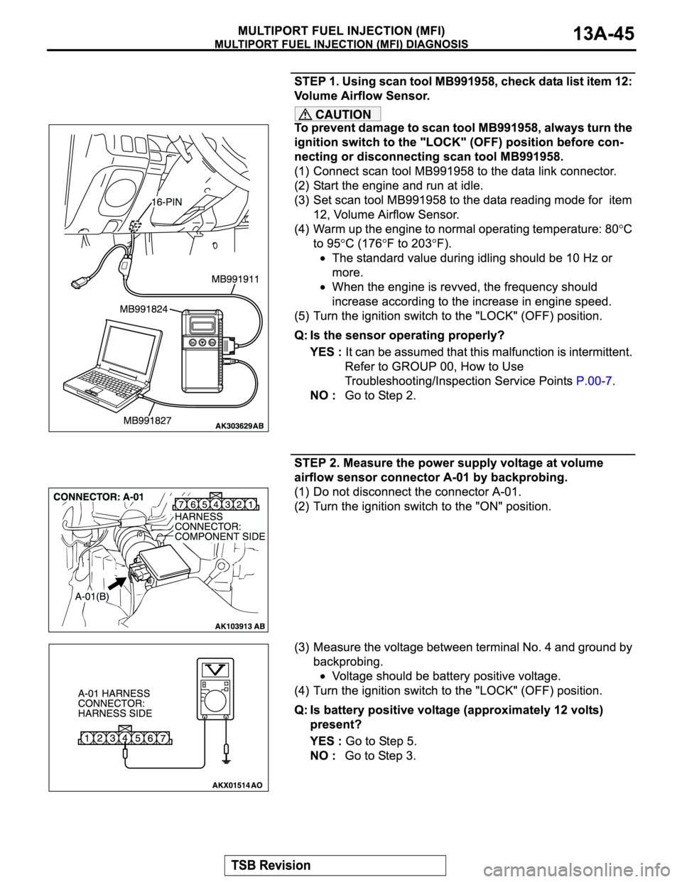 MITSUBISHI MONTERO SPORT 2004  Service Repair Manual 