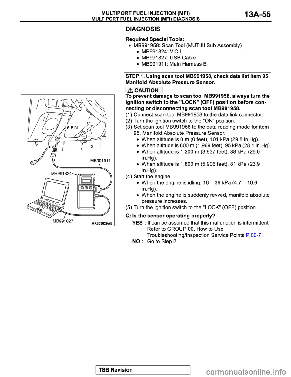 MITSUBISHI MONTERO SPORT 2004  Service Repair Manual 