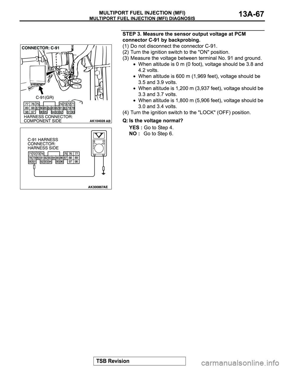 MITSUBISHI MONTERO SPORT 2004  Service Repair Manual 