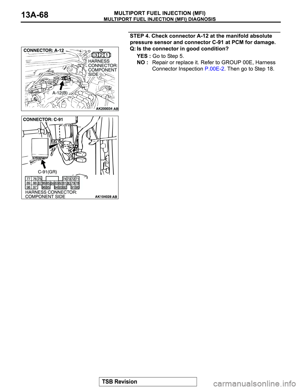 MITSUBISHI MONTERO SPORT 2004  Service Repair Manual 