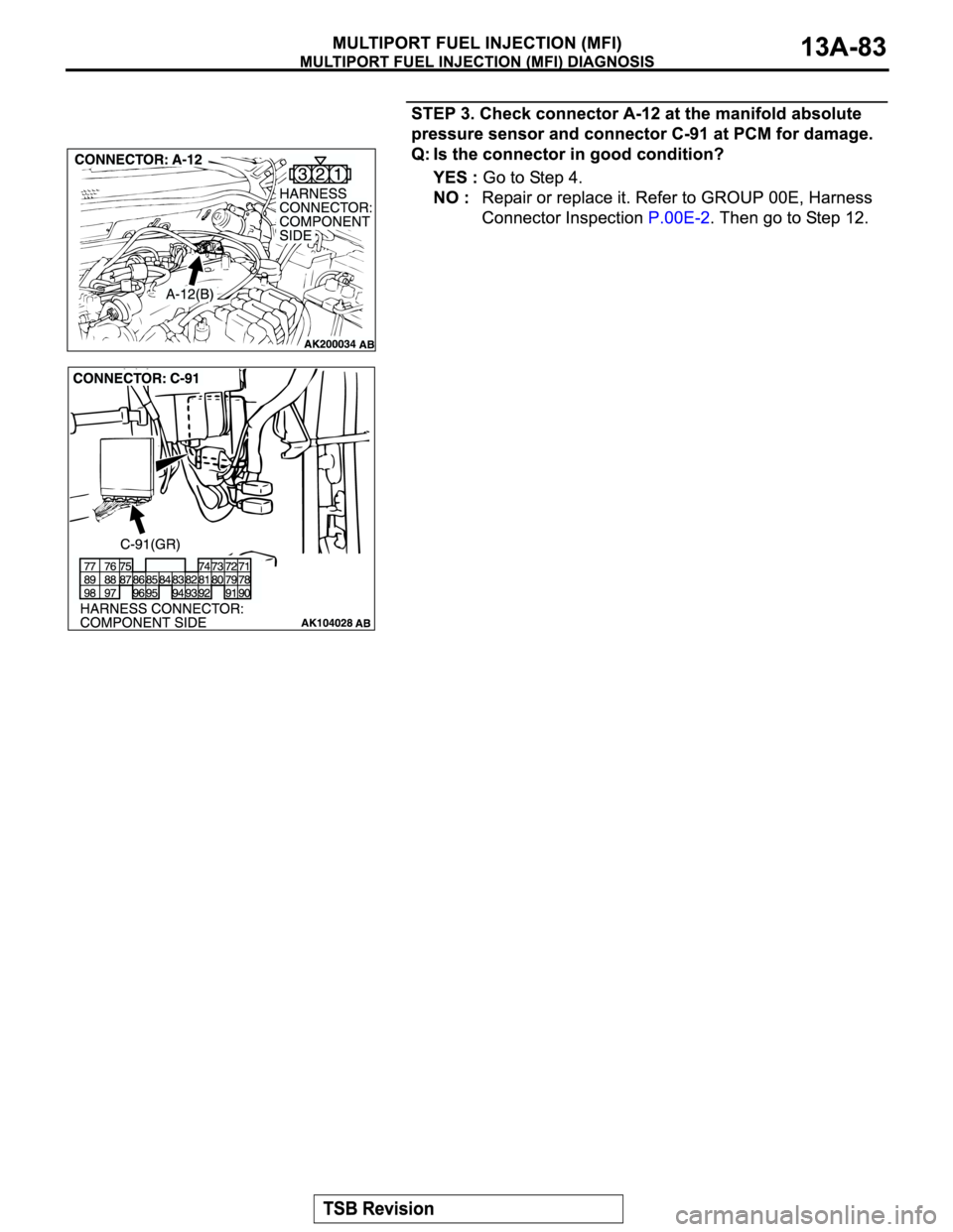 MITSUBISHI MONTERO SPORT 2004  Service Repair Manual 