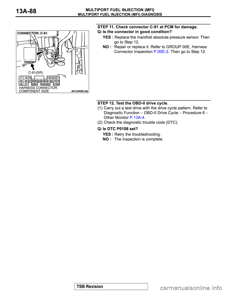 MITSUBISHI MONTERO SPORT 2004  Service Repair Manual 