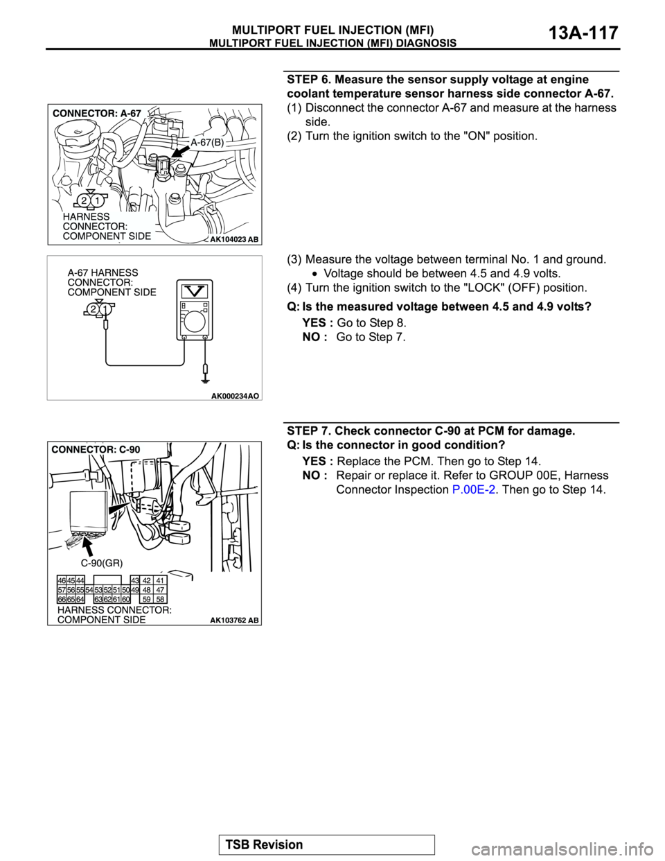 MITSUBISHI MONTERO SPORT 2004  Service Repair Manual 