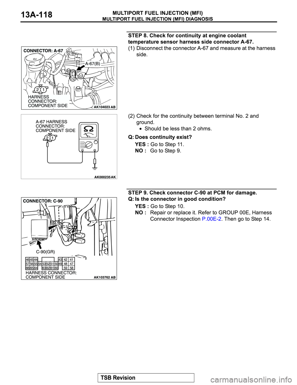 MITSUBISHI MONTERO SPORT 2004  Service Repair Manual 
