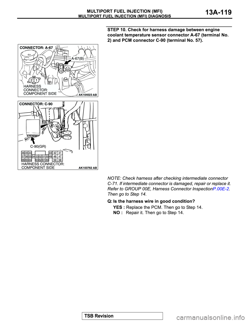 MITSUBISHI MONTERO SPORT 2004  Service Repair Manual 